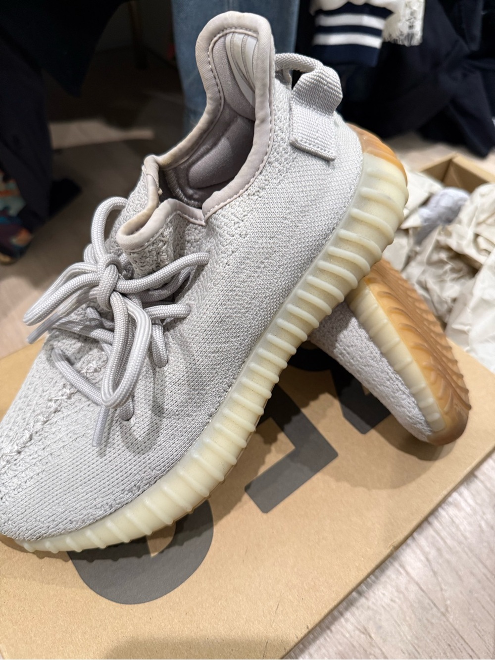 Yeezy Boost 350 V2 Cream/Light Grey Sneakers